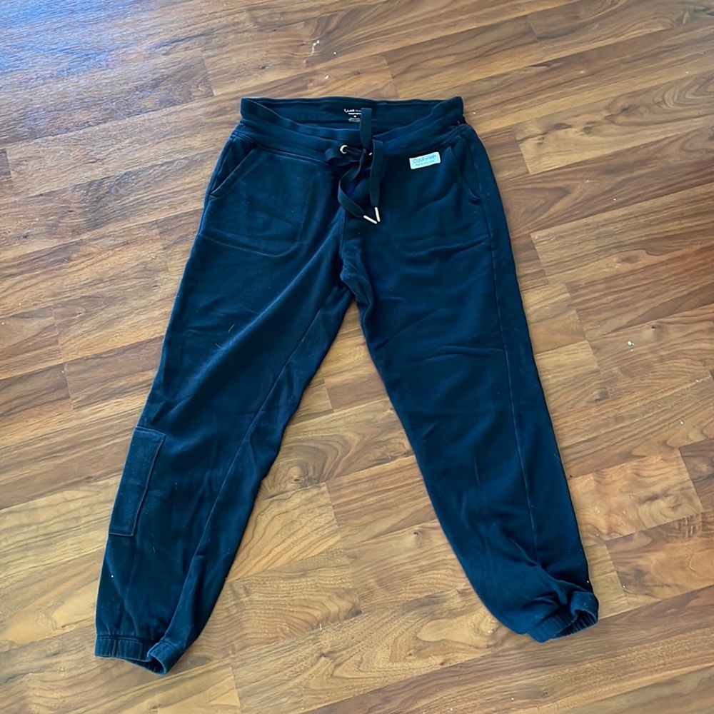 Black Calvin Klein sweat pants
